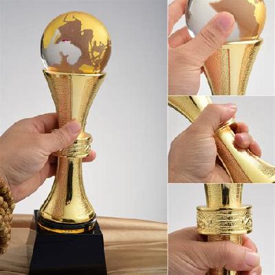 Metal Globe Trophies