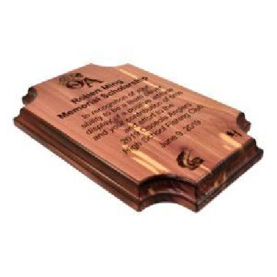 Rectangle Wooden Award