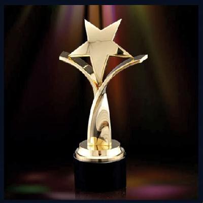 Star Metal Trophy Award 