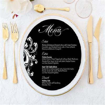 Menu Card