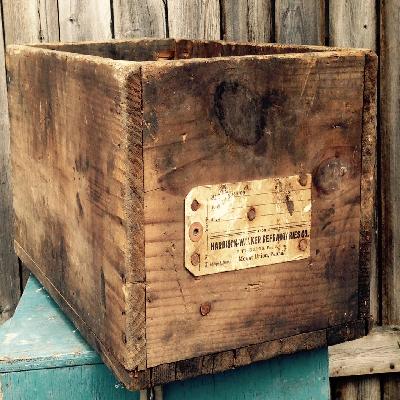 Industrial Wooden Crate