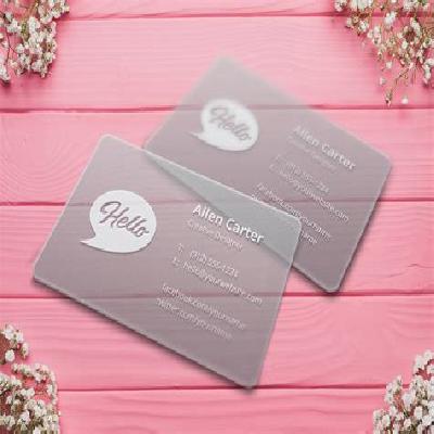 PVC Visiting Cards Printing Service