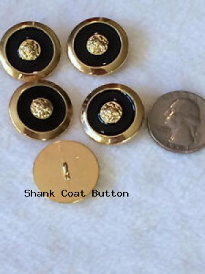 Shank Coat Button