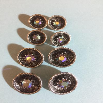 Fancy Shank Coat Button