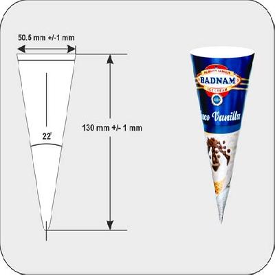 Ice cream Cone Sleeve - Laxmi Wafers N Cones