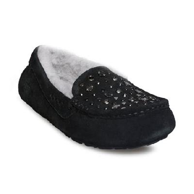Ladies Black Slipper
