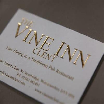Embossed White Design MDF Motif Foil Printed Wedding Card Invitation Card