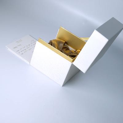 Mdf Customized Box for Chocolate Foil Design printed Top Bottom Opening