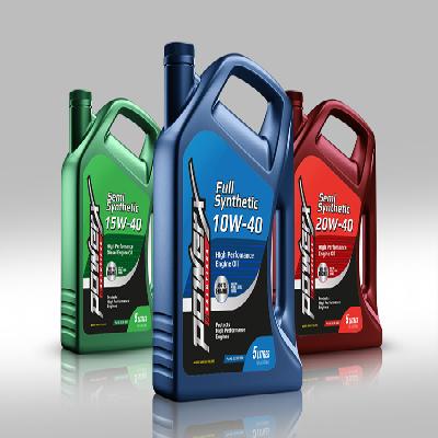 Engine Oil Bottle Stickers