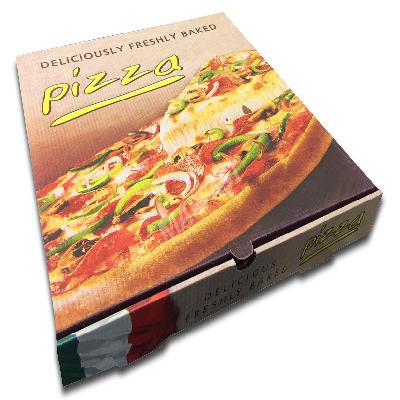 Printed Corrugated Pizza Box