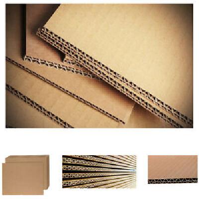 Plain Brown Corrugated Box Sheet