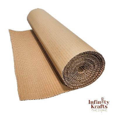 Brown Corrugated Roll