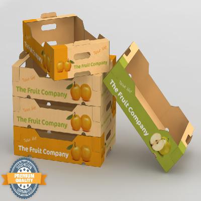 Fruits Corrugated Packaging Boxes
