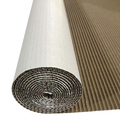 White Corrugated Roll
