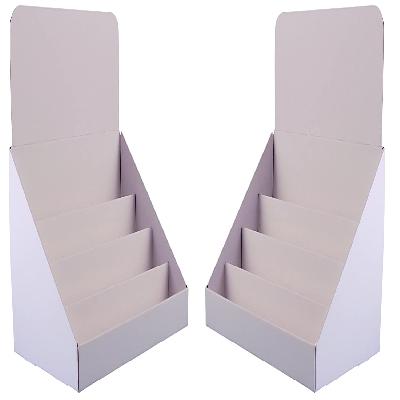White Cardboard Display Stand