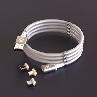 3 IN 1 Data Cable With Spinner -C 66