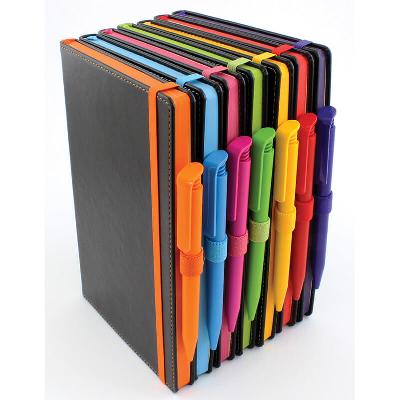 A5 Notebook With Mobile Pocket