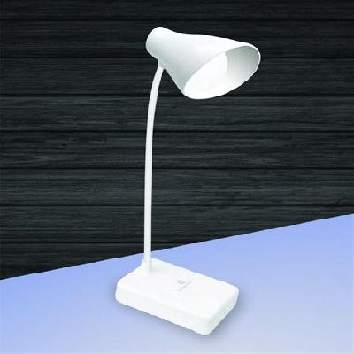 Brighto Rechargeable LED Lamp With Mobile Stand With 3 Color Light And Brightness Adjustment