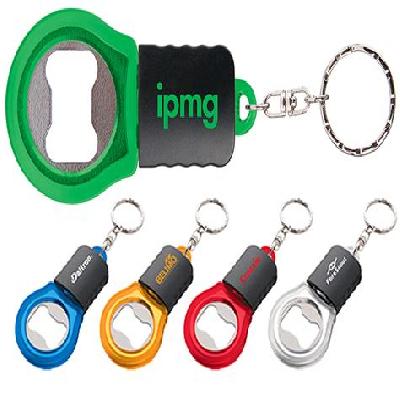 Key Chain With 6 Led Torch And Opener