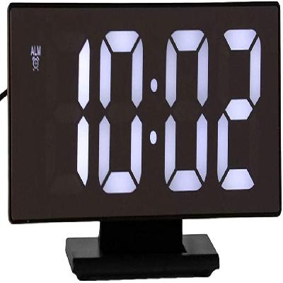 Mirror Finish Digital Table Clock