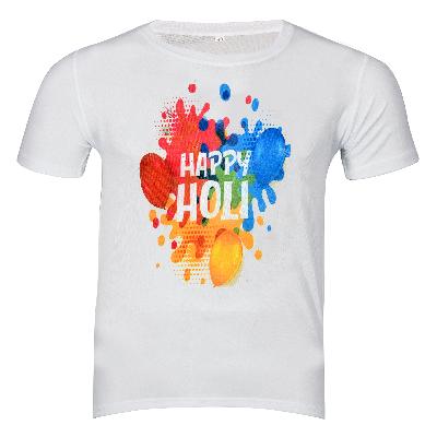 Poly Cotton Printed T Shirts