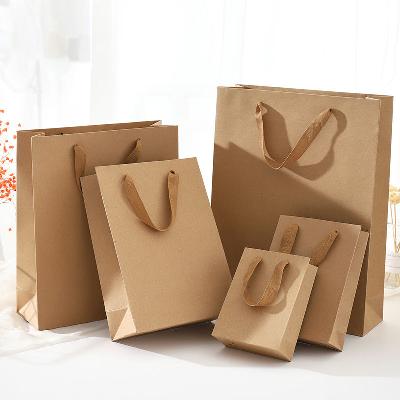 Brown Craft Paper Carry Bags