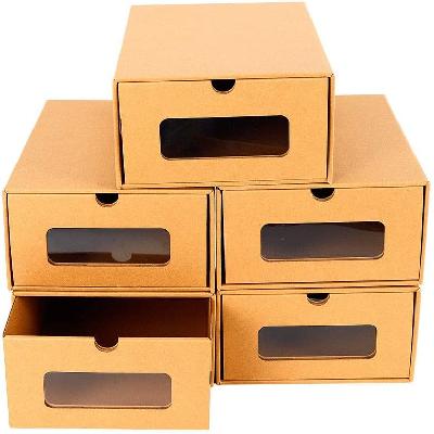 Rectangular Cardboard Shoe Packaging Box