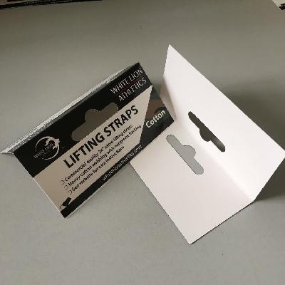 Rectangular Printed Paper Header Card