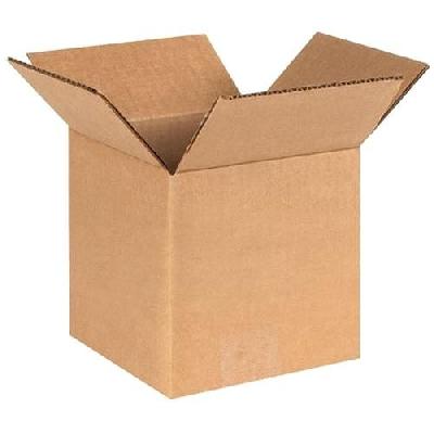 Square Corrugated Plain Box