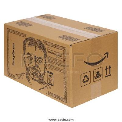 5 Ply Plain Brown Corrugated Paper Box