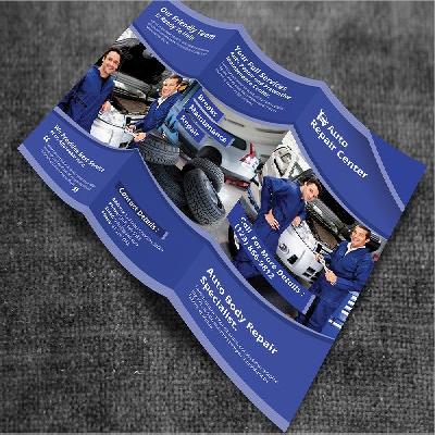 Automobile Brochure Printing Service