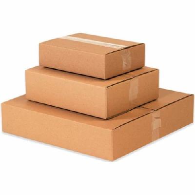 Plain Brown Corrugated Packaging Box