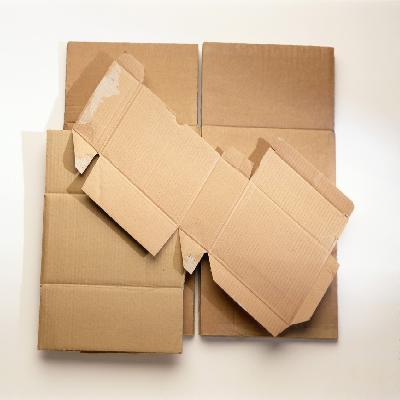 Plain Corrugated Cardboard Box