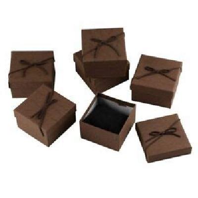 Ring Cardboard Velvet Gift Box