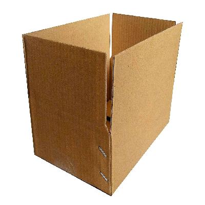 Plain Brown Corrugated Packaging Box