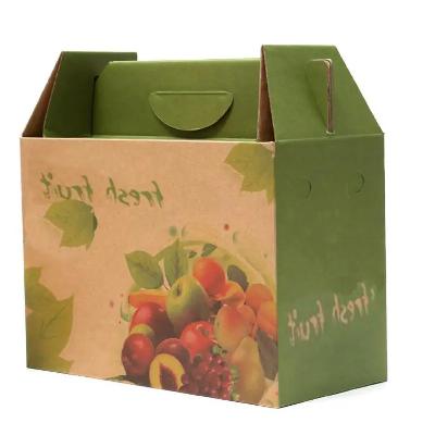 Printed Vegetable Packaging Corrugated Box