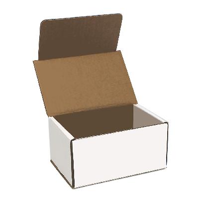 Plain White Corrugated Packaging Box