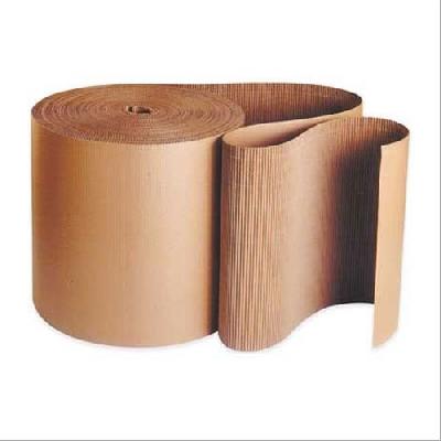 Paper Plain Corrugated Packaging Roll
