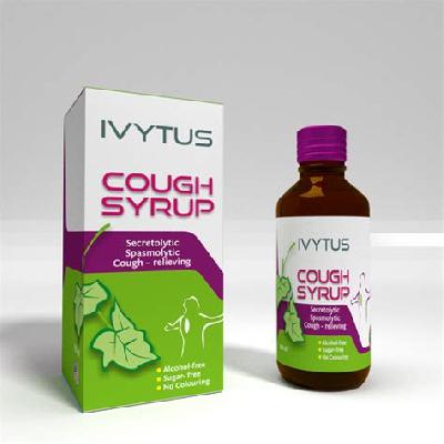 Cough Syrup Box Label