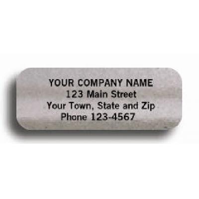 Silver Laminated Label