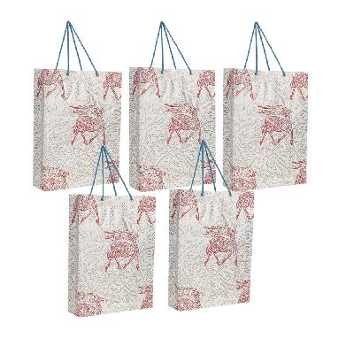 Printed Craft Paper Carry Bags