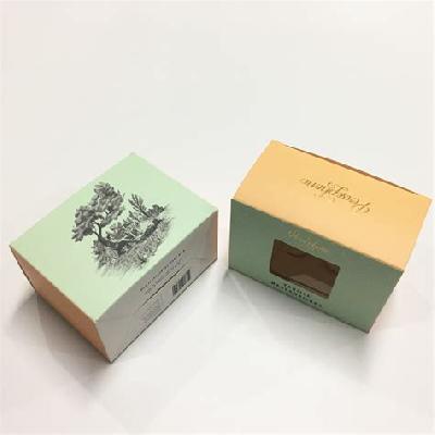 Colored Die Cut Box