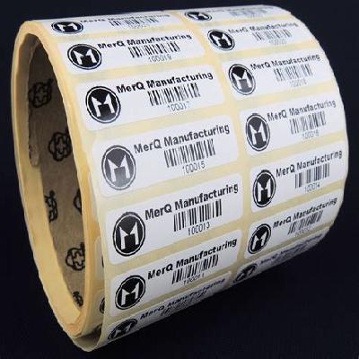 Printed Barcode Label