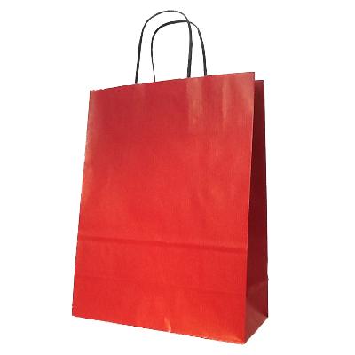 Red Plain Paper Bag