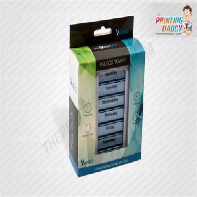 Printed Tablet Packaging Box