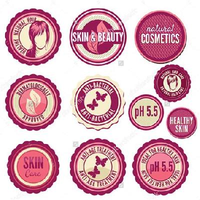 Cosmetic Label Sticker