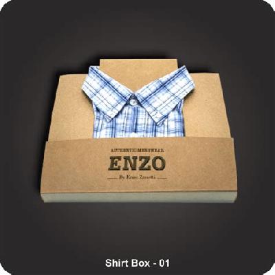 Printed Shirt Packaging Boxes