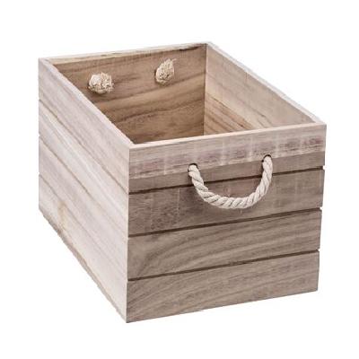 Wooden Storage Crate