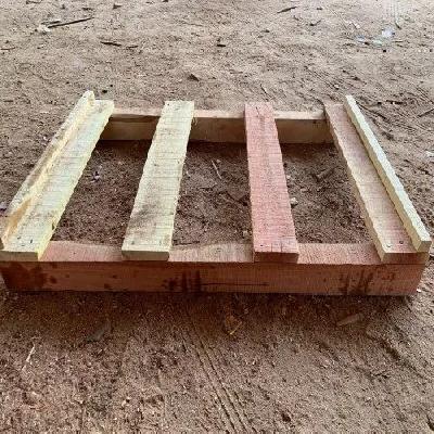 500 Kg Two Ways Industrial Wooden Pallet