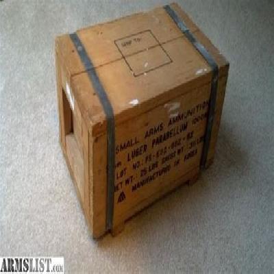 9mm Wooden Storage Crate
